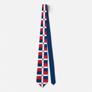 Corbata Bandera de la República Dominicana