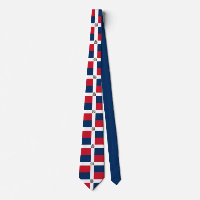 Corbata Bandera de la República Dominicana (Anverso)