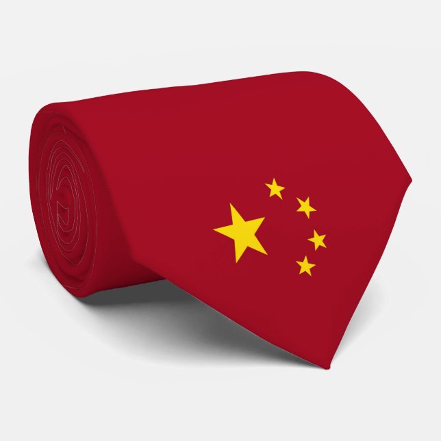Corbata Bandera de la República Popular China (Enrollado)