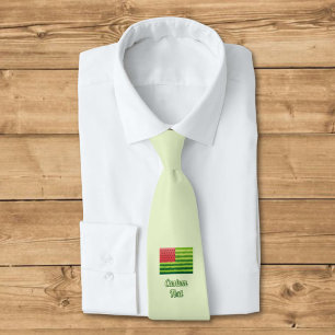 Corbata Bandera de la sandía