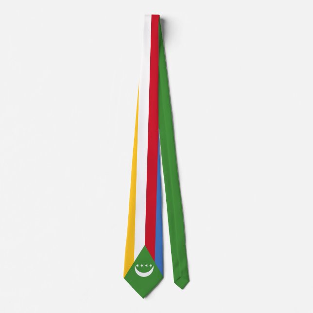 Corbata Bandera de las Comoras (Anverso)