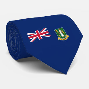 Corbata Bandera de las Islas Vírgenes Británicas