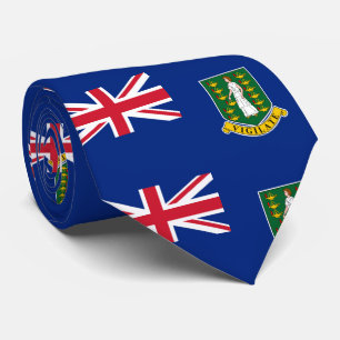 Corbata Bandera de las Islas Vírgenes Británicas