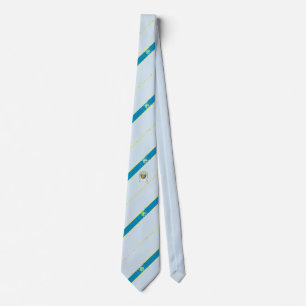 Corbata Bandera de las rayas de La Plata