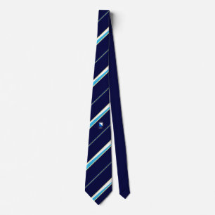 Corbata Bandera de las rayas de Zúrich