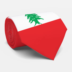 Corbata Bandera de Líbano