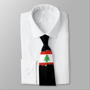 Corbata Bandera de Líbano