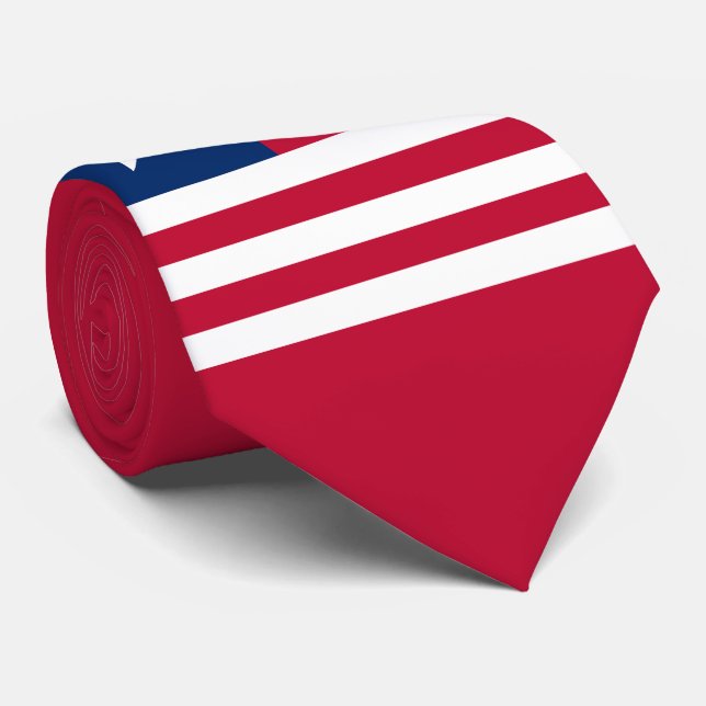 Corbata Bandera de Liberia (Enrollado)