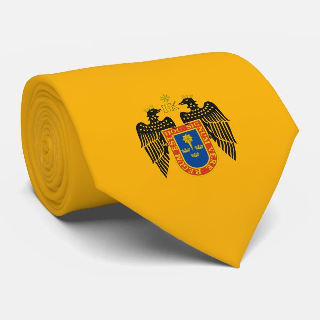 Corbata Bandera de Lima (Perú) (Enrollado)