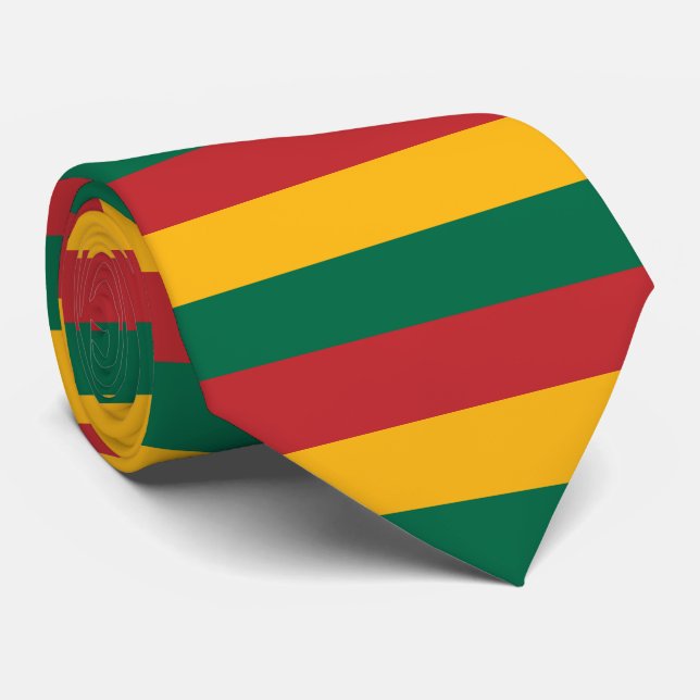 Corbata Bandera de Lituania (Enrollado)