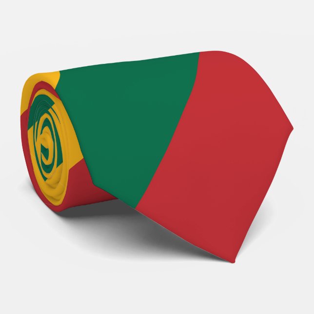 Corbata Bandera de Lituania (Enrollado)