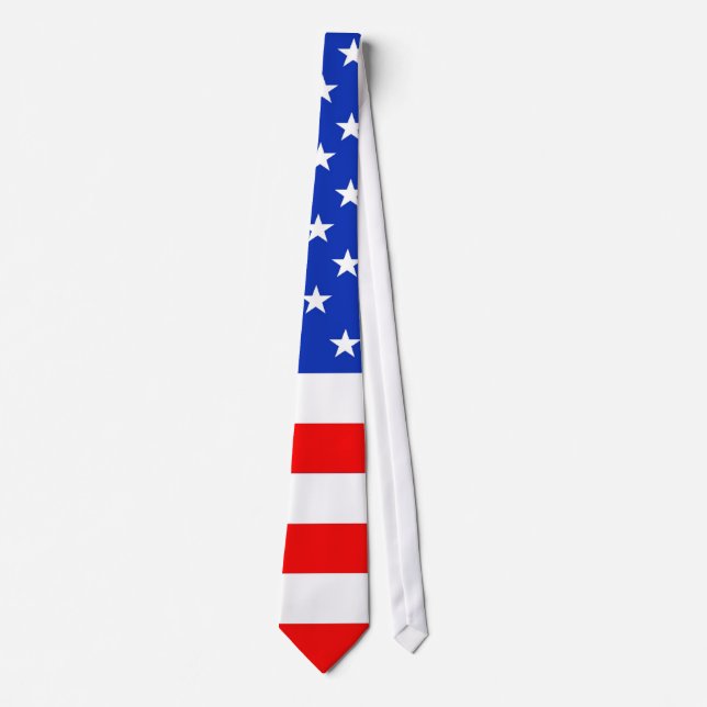 Corbata Bandera de los E.E.U.U. (Anverso)