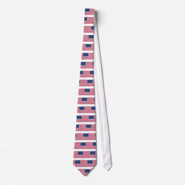 Corbata Bandera de los Estados Unidos (Anverso)