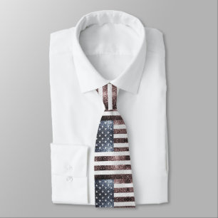 Corbata Bandera de los Estados Unidos de las escaramuzas r
