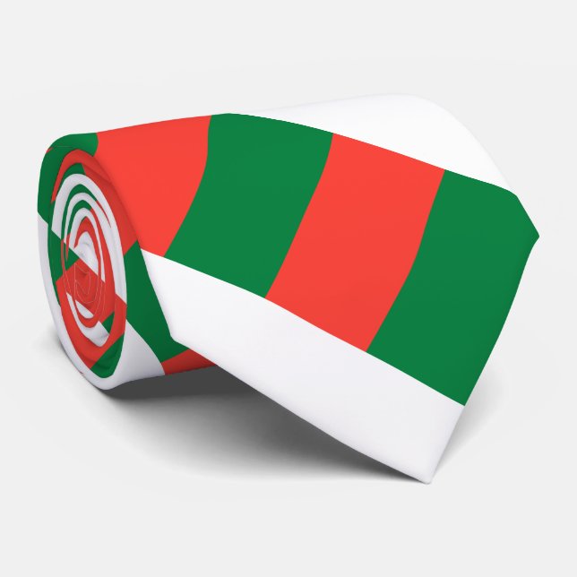 Corbata Bandera de Madagascar (Enrollado)
