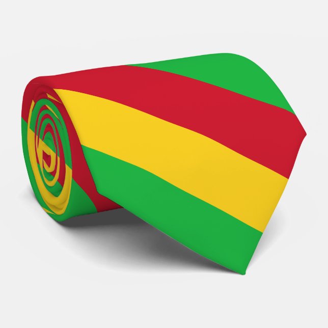 Corbata Bandera de Mali (Enrollado)