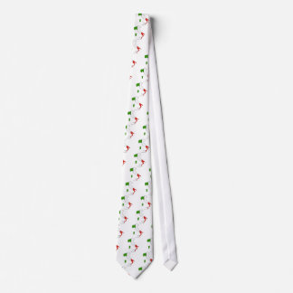 Corbata Bandera de mapa de Italia