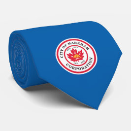 Corbata Bandera de Markham (Ontario, Canadá)