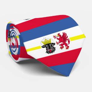 Corbata Bandera de Mecklemburgo-Pomerania Occidental