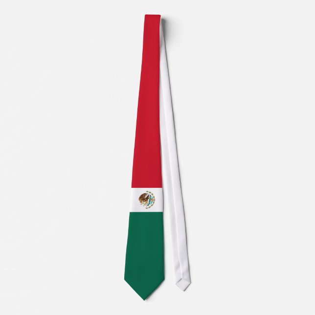 Corbata Bandera de México (Anverso)