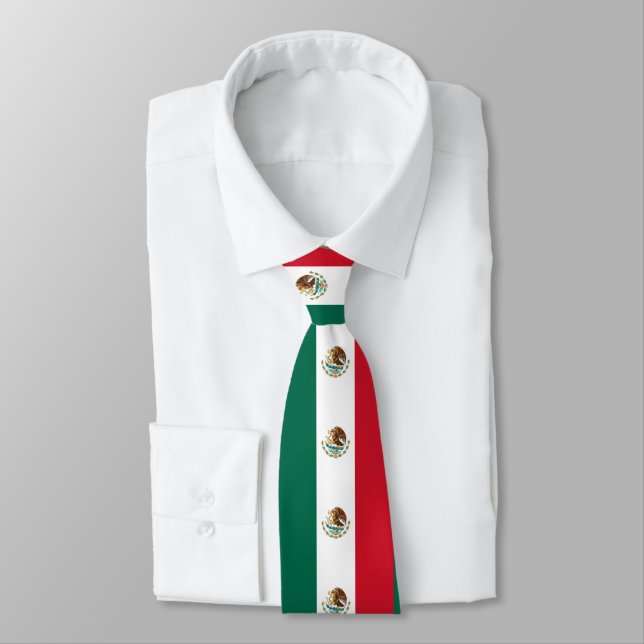CORBATA BANDERA DE MÉXICO (Atado)