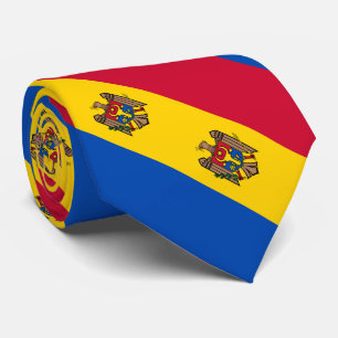 Corbata Bandera de Moldavia