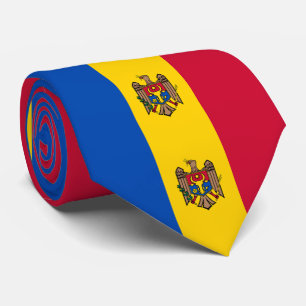Corbata Bandera de Moldavia