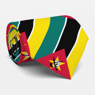 Corbata Bandera de Mozambique