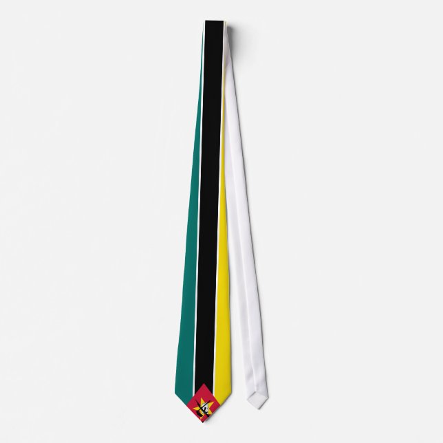 Corbata Bandera de Mozambique (Anverso)
