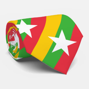 Corbata Bandera de Myanmar