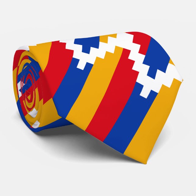 Corbata Bandera de Nagorno Karabakh (Enrollado)