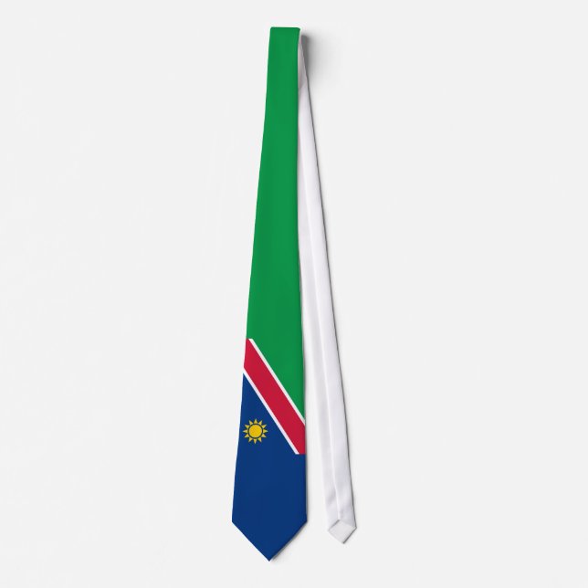 Corbata Bandera de Namibia (Anverso)