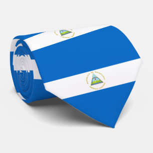 Corbata Bandera de Nicaragua