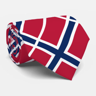 Corbata Bandera de Noruega
