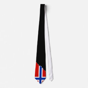 Corbata Bandera de Noruega