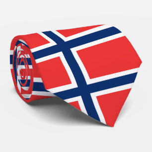 Corbata Bandera de Noruega