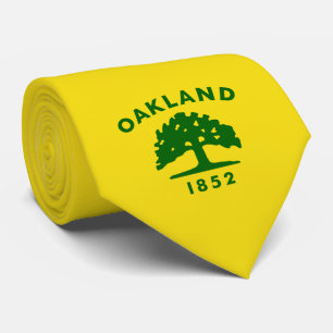 Corbata Bandera de Oakland (California)