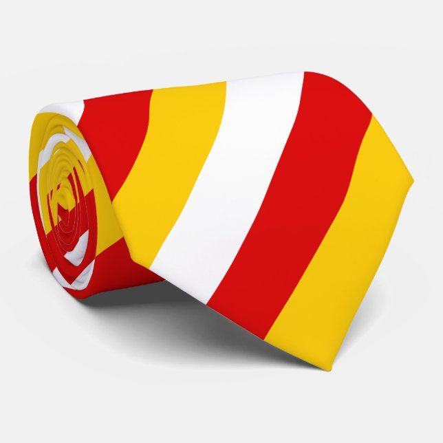 Corbata Bandera de Osetia del Sur (Enrollado)