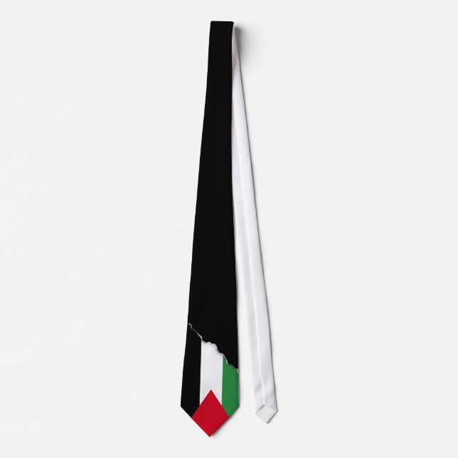 Corbata Bandera de Palestina (Anverso)