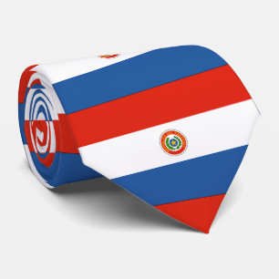 Corbata Bandera de Paraguay