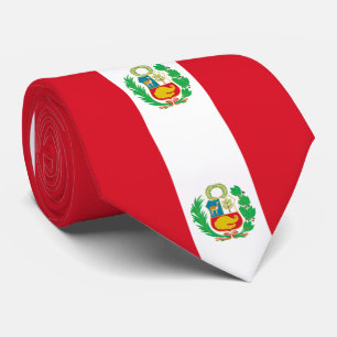 Corbata Bandera de Perú