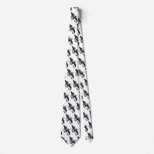 Corbata Bandera de piratas vintage, Jolly Roger Calavera H