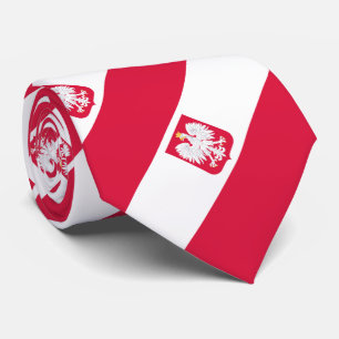 Corbata Bandera de Polonia