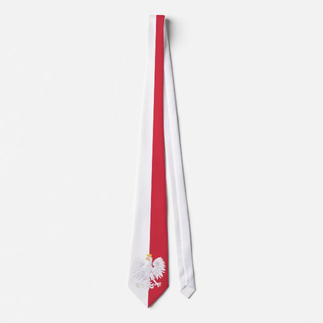Corbata Bandera de Polonia (Anverso)