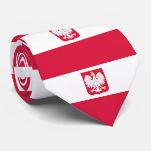 Corbata Bandera de Polonia
