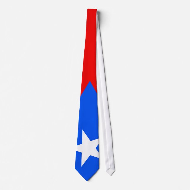 Corbata Bandera de Puerto Rico (Anverso)