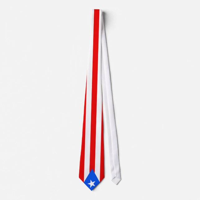 Corbata Bandera de Puerto Rico (Anverso)