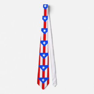 Corbata Bandera de Puerto Rico