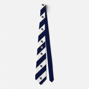 Corbata Bandera de rayas de Massachusetts