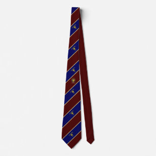 Corbata Bandera de rayas de Oregón